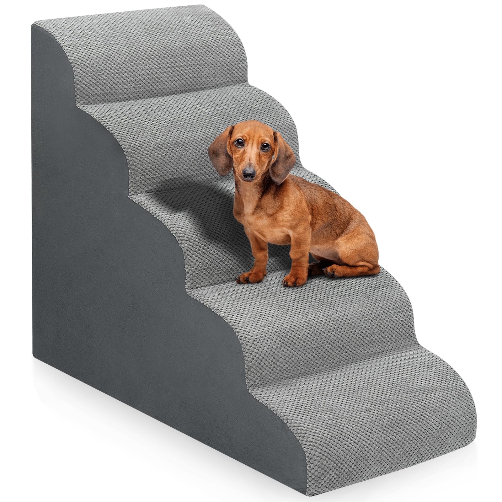 MEJYJEM escalera para perro en cama de alta altura, subida segura