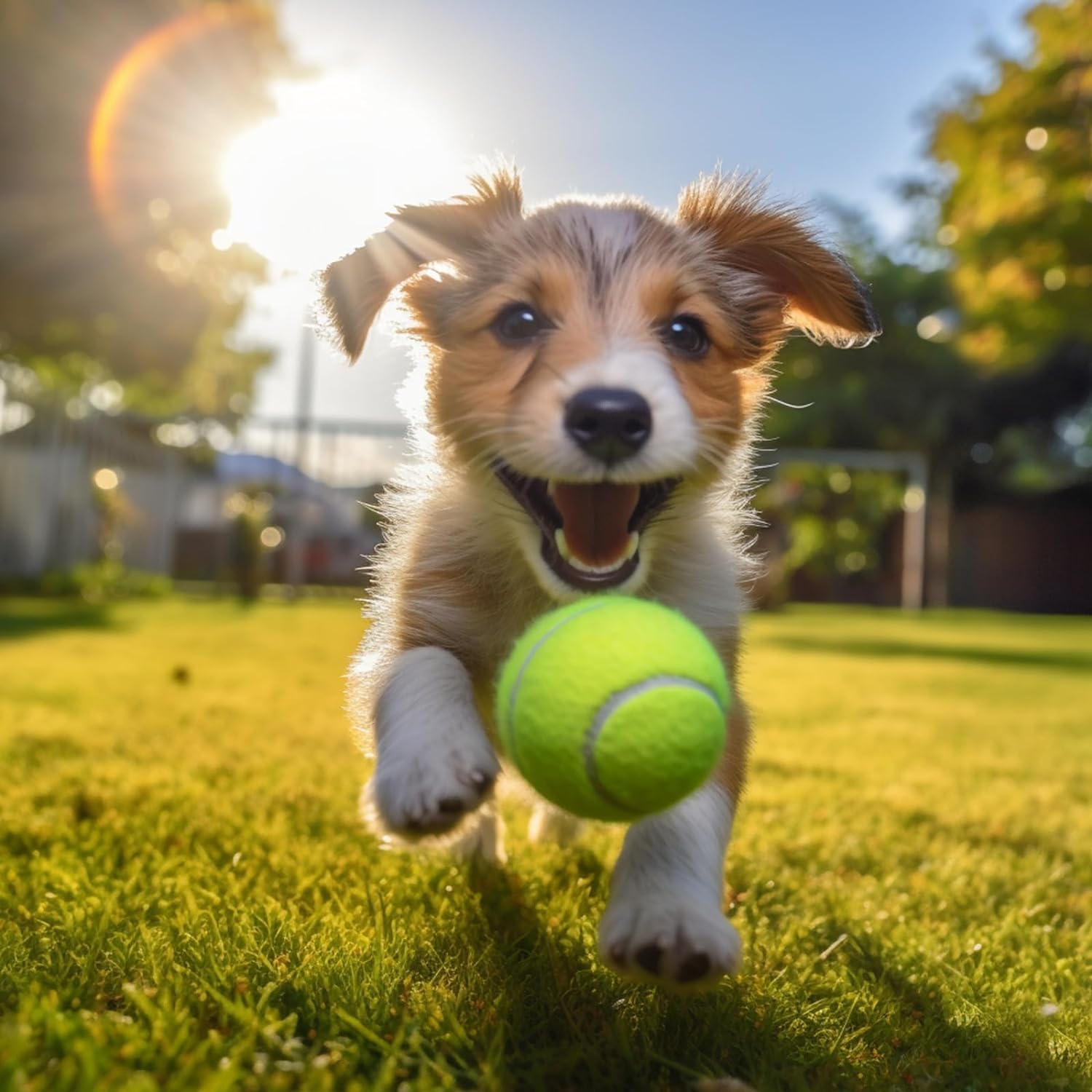 MEKAPLE pelotas divertidas para mascotas, ideal para juegos diarios.