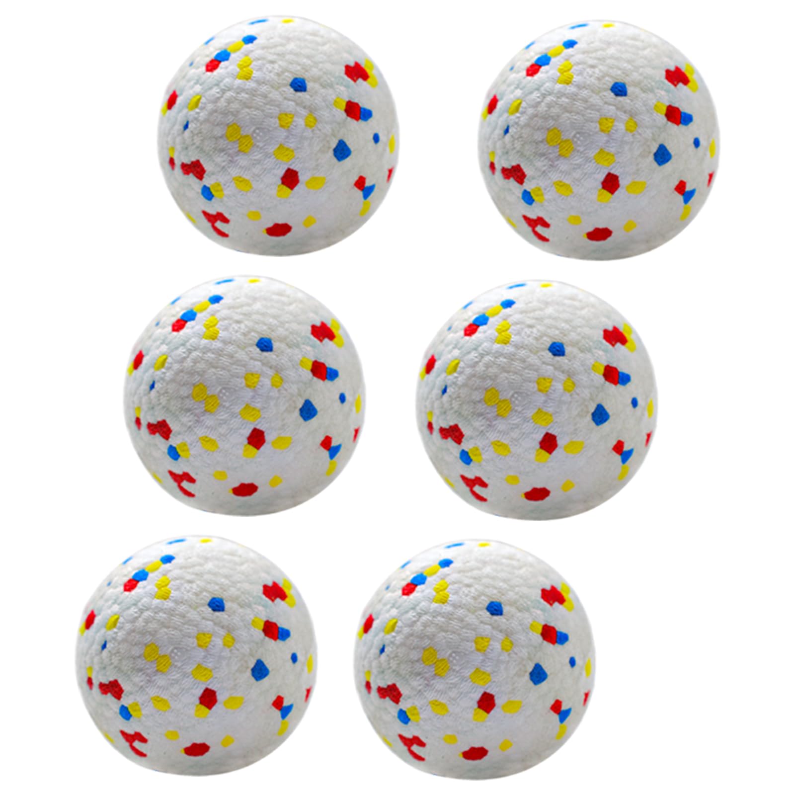 MEKAPLE bolas indestructibles de 2,5 pulgadas para perros agresivos y juegos de traer.