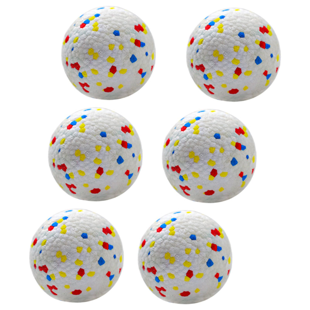 MEKAPLE bolas indestructibles de 2,5 pulgadas para perros agresivos y juegos de traer.