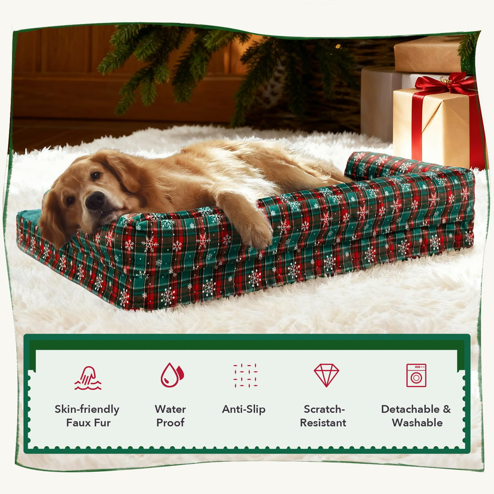 Dimensiones 42x30x8 pulgadas con base antideslizante para perros activos