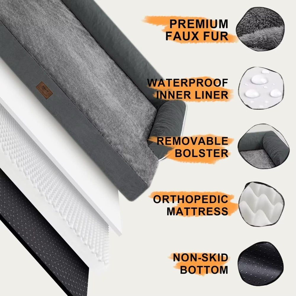 MEKIY cama con forro impermeable interior para manchas y derrames