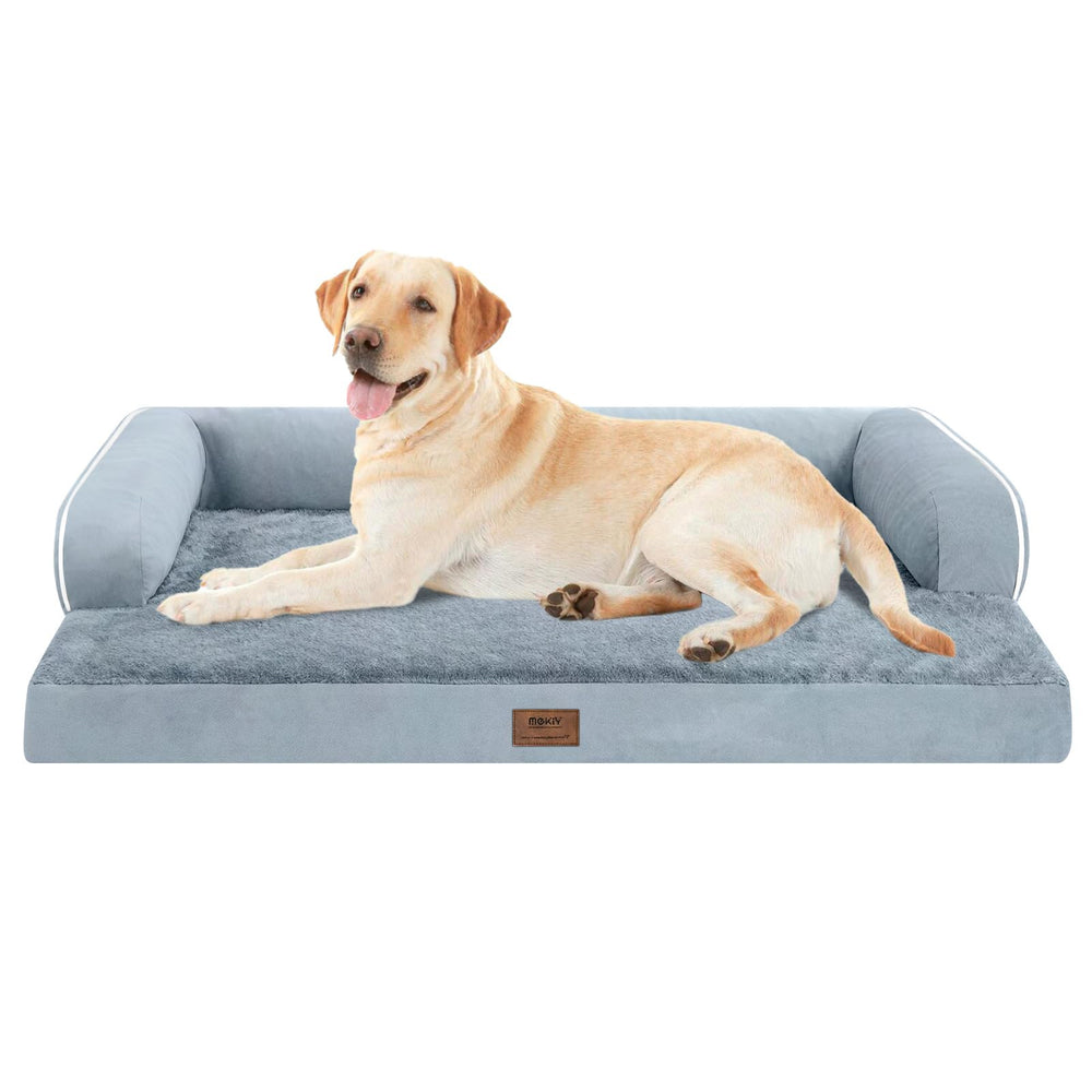 Cama MEKIY para perro grande con soporte ortopédico para mayor confort