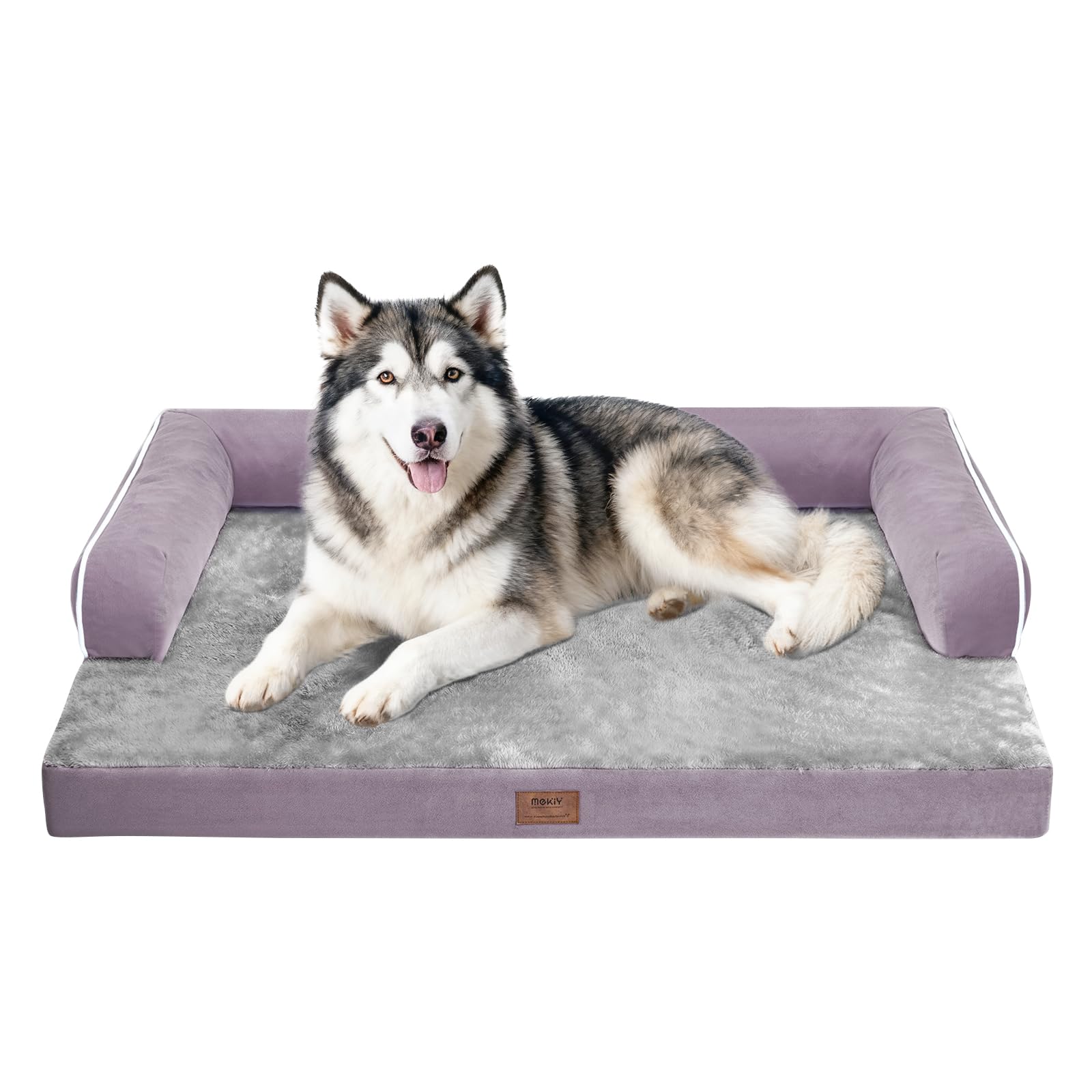Cama MEKIY ortopédica para perros con espuma de alta densidad para soporte