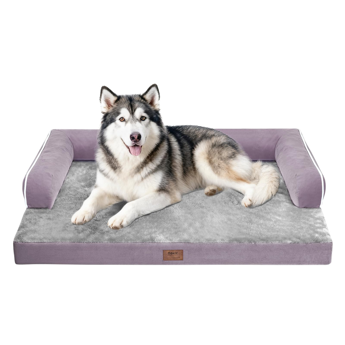 Cama MEKIY ortopédica para perros con espuma de alta densidad para soporte