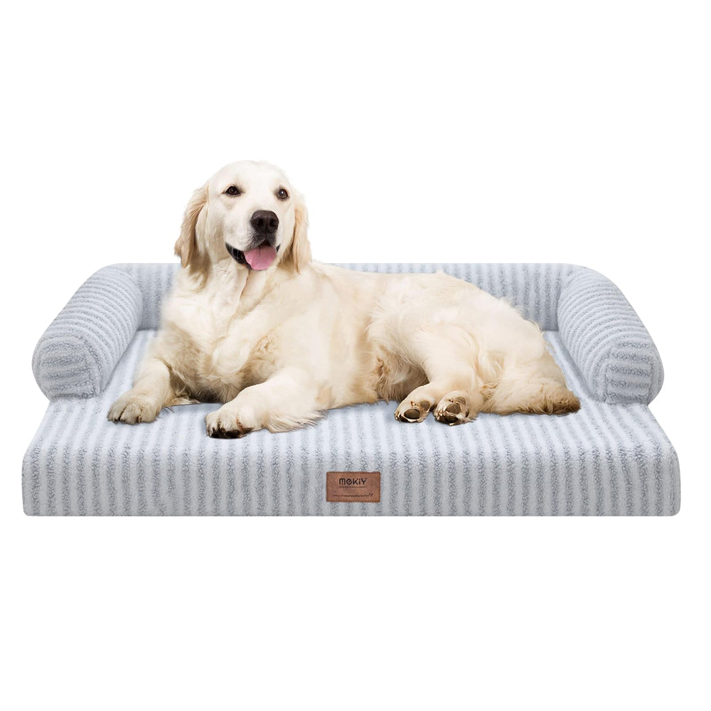 cama ortopédica mekiy xl para perros, soporte muscular y alivio de presión