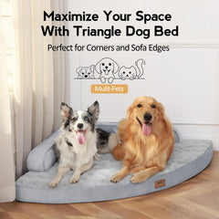 Cama MEKIY con forro-impermeable-integrado para mantener seco el interior.