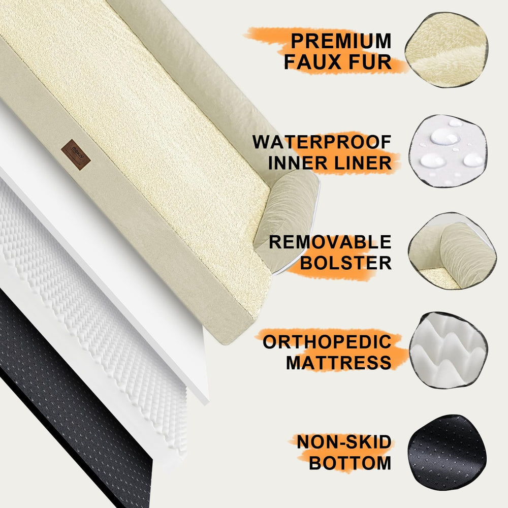 Cama MEKIY base antideslizante para descanso estable