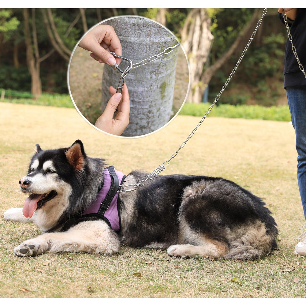 MELAIRON cadena ligera y portable ideal para viajar con tu perro