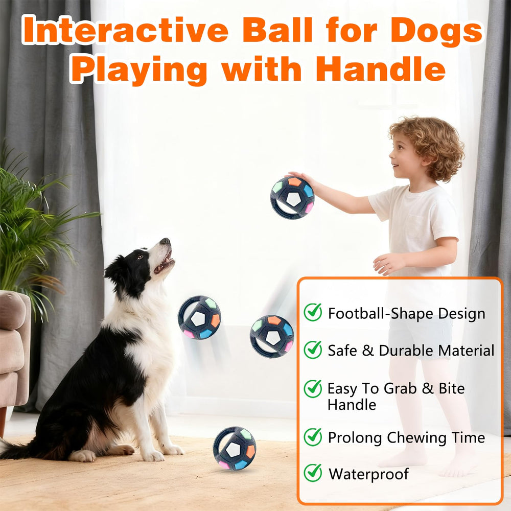 Bola de entrenamiento al aire libre de Mellow Dog, resistente para juegos dinámicos.