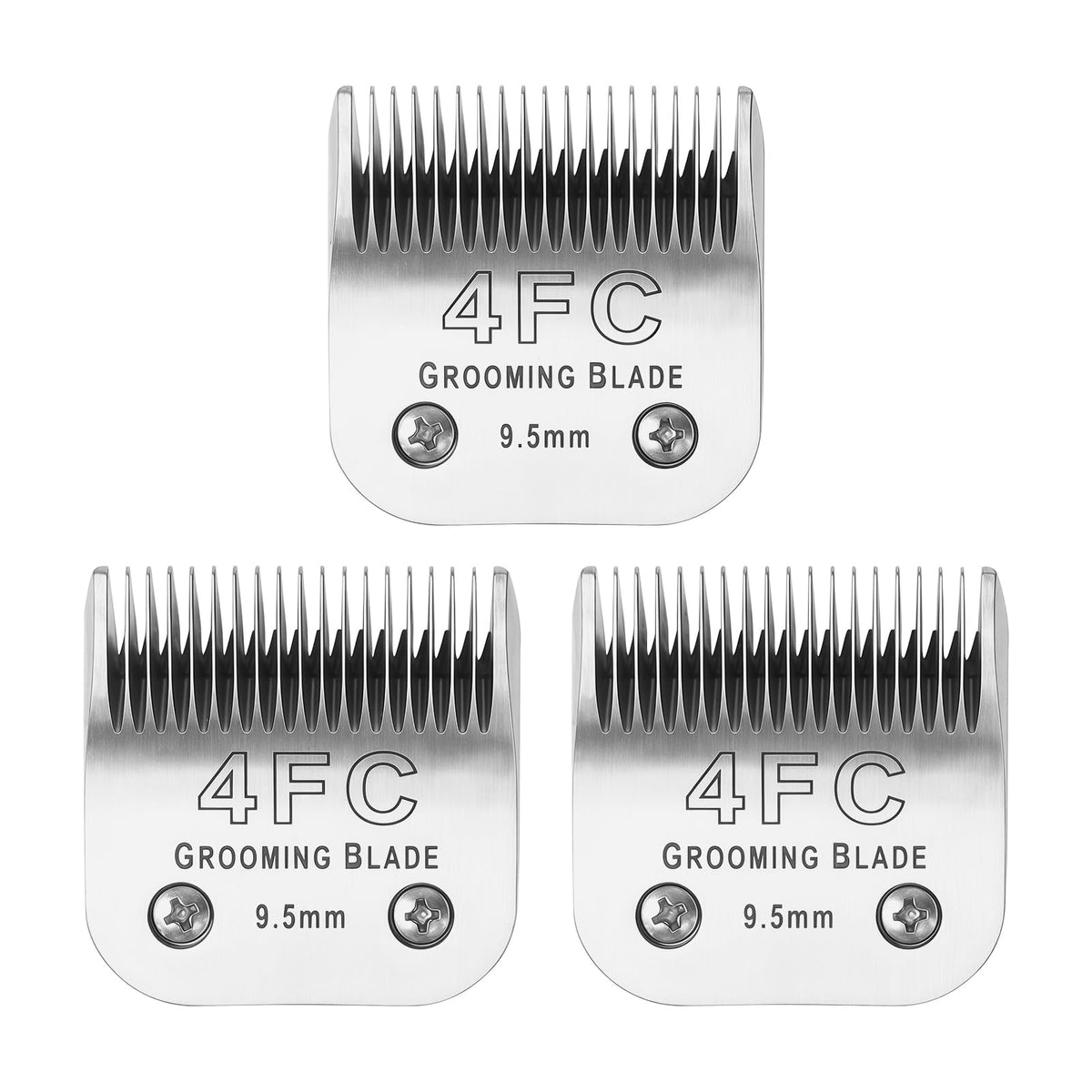 MEMIRY cuchilla 4FC 9-5 mm para perros, deslizamiento suave y recortes precisos