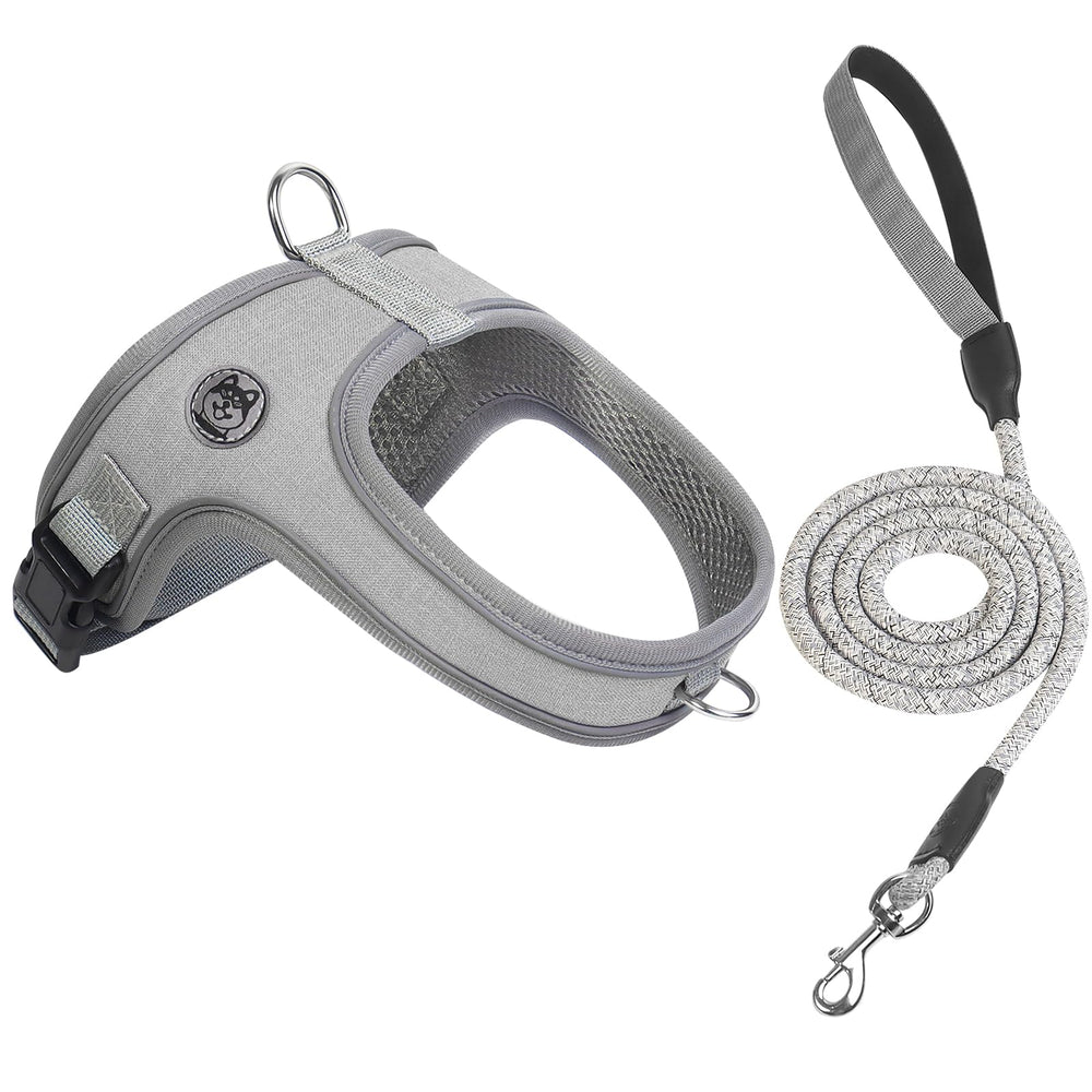 Mengbei Tribe arnés para perro en malla transpirable, ideal para paseos confortables.
