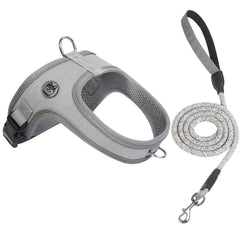 Mengbei Tribe arnés para perro en malla transpirable, ideal para paseos confortables.