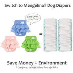 Pañales Mengelina de alta absorción para protección continua.