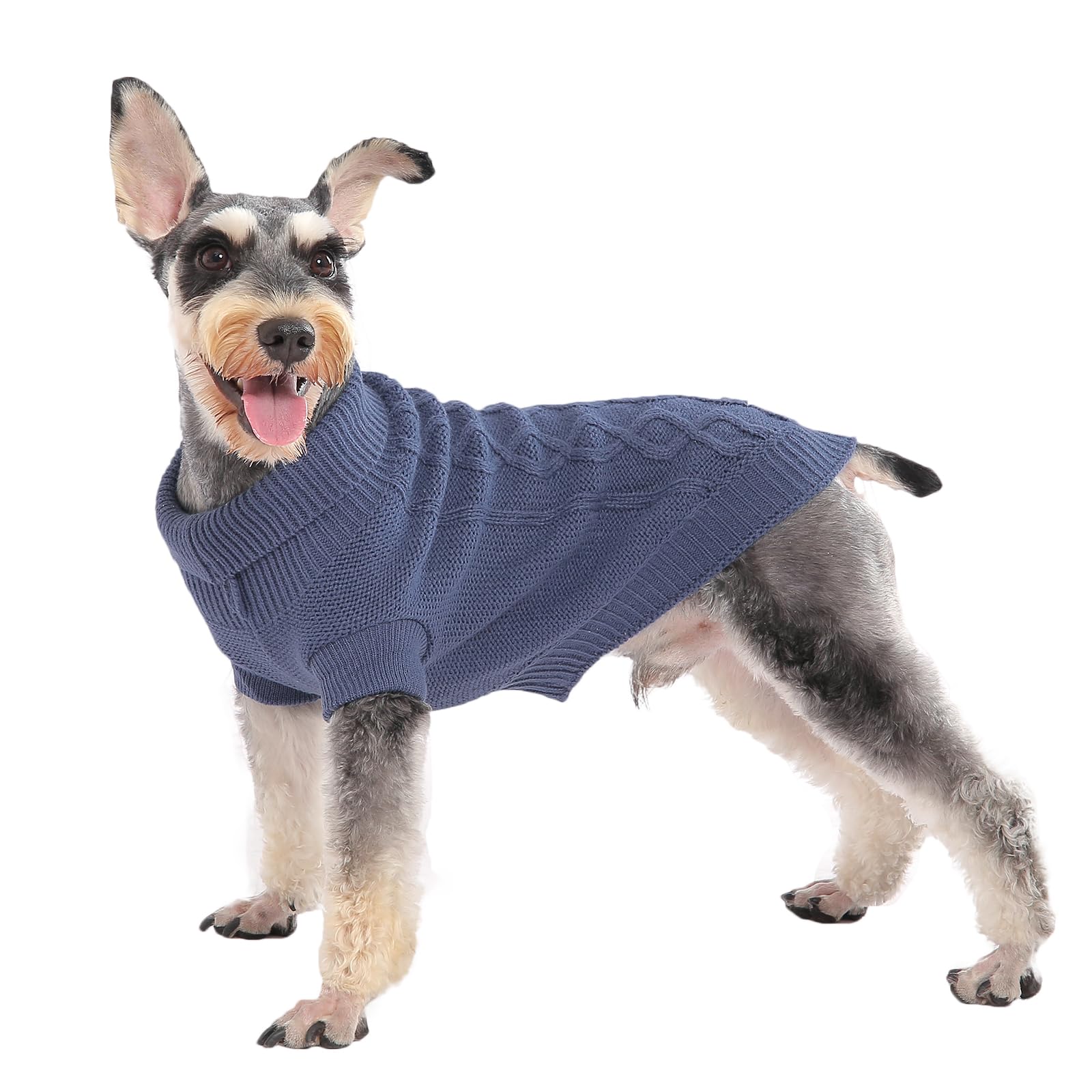 MengMengDa sudadera azul oscuro para razas pequeñas y medianas