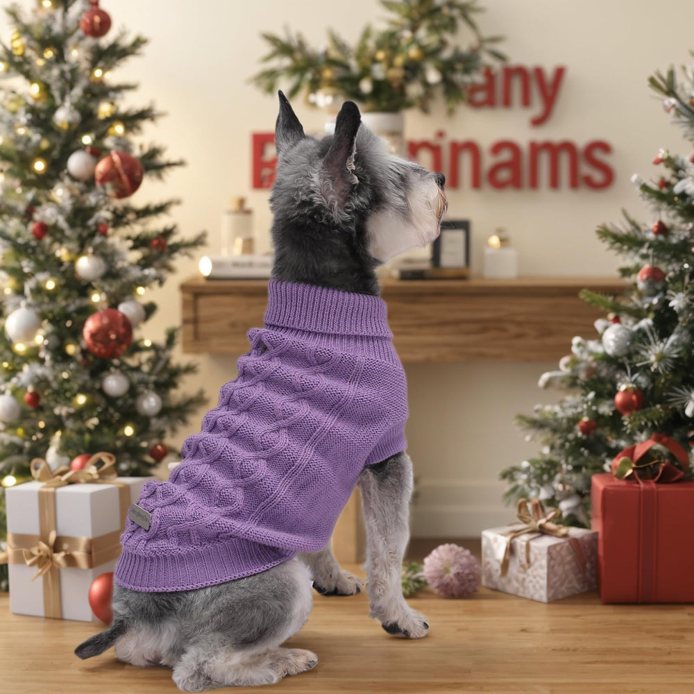 MengMengDa suéter para perro pequeño, abertura abdominal para uso cómodo.