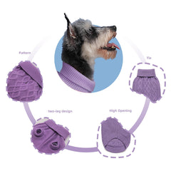 MengMengDa suéter para perro pequeño, textura acrílica suave y cómodo al tacto.