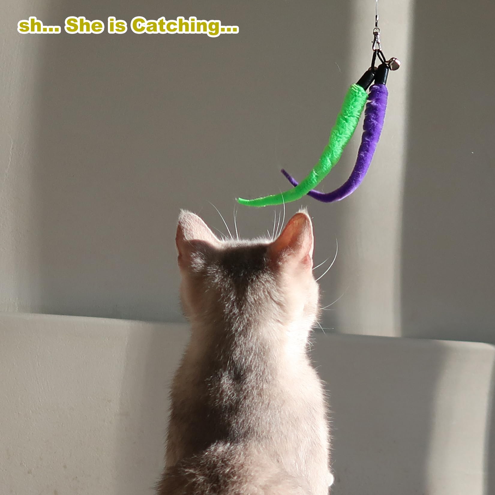 MeoHui juguete interactivo para entretenimiento diario del gato.