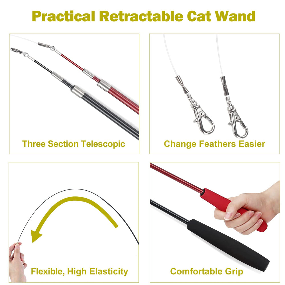 MeoHui cuerda con broche para cambios seguros de accesorios.