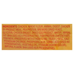 Meow Mix Irresistibles con pollo real, snack sabroso para gatos