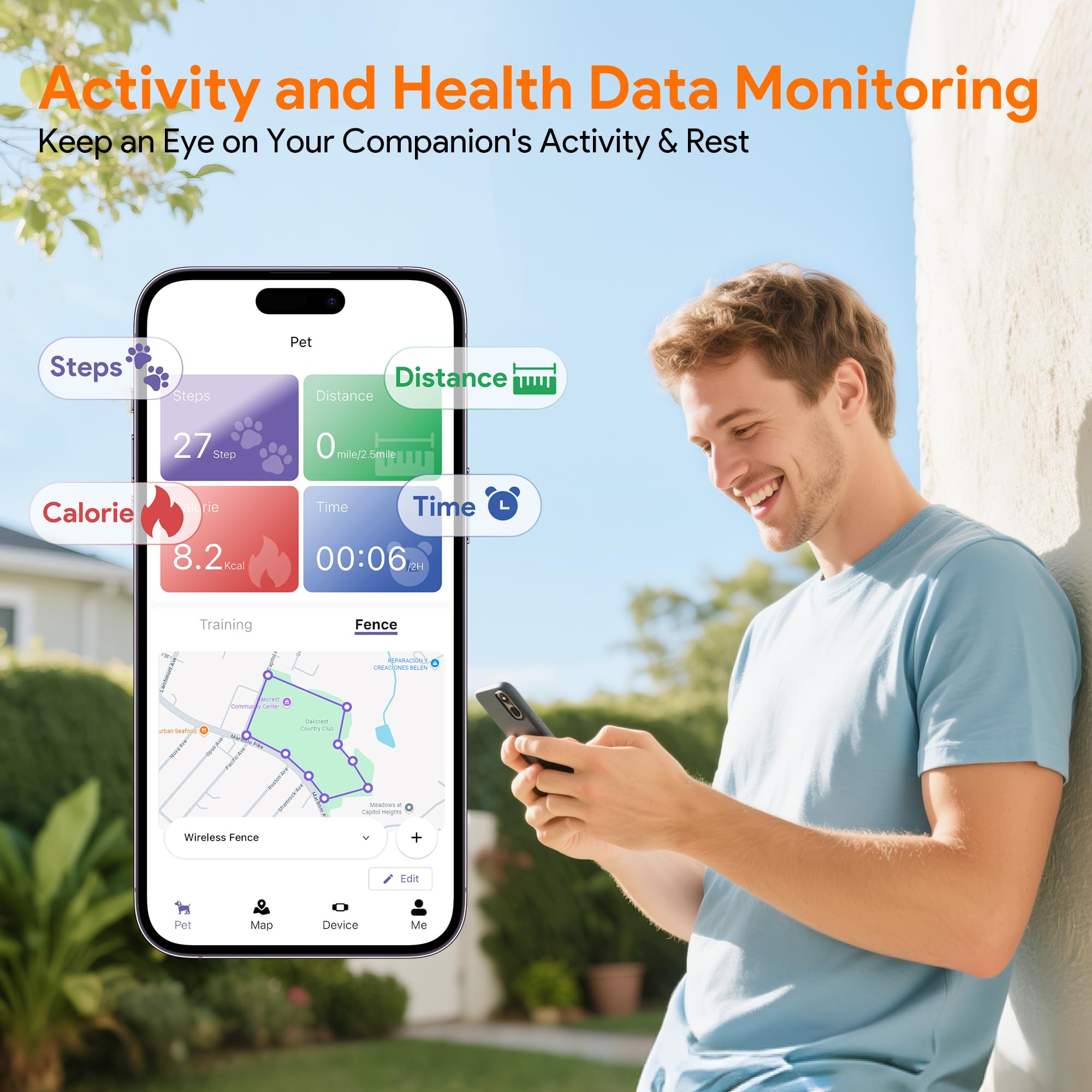 Meowant IP67, collar resistente al agua y polvo.
