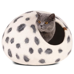 MEOWFIA Cueva de Gatos Interiores, refugio cálido para dormir y esconderse.