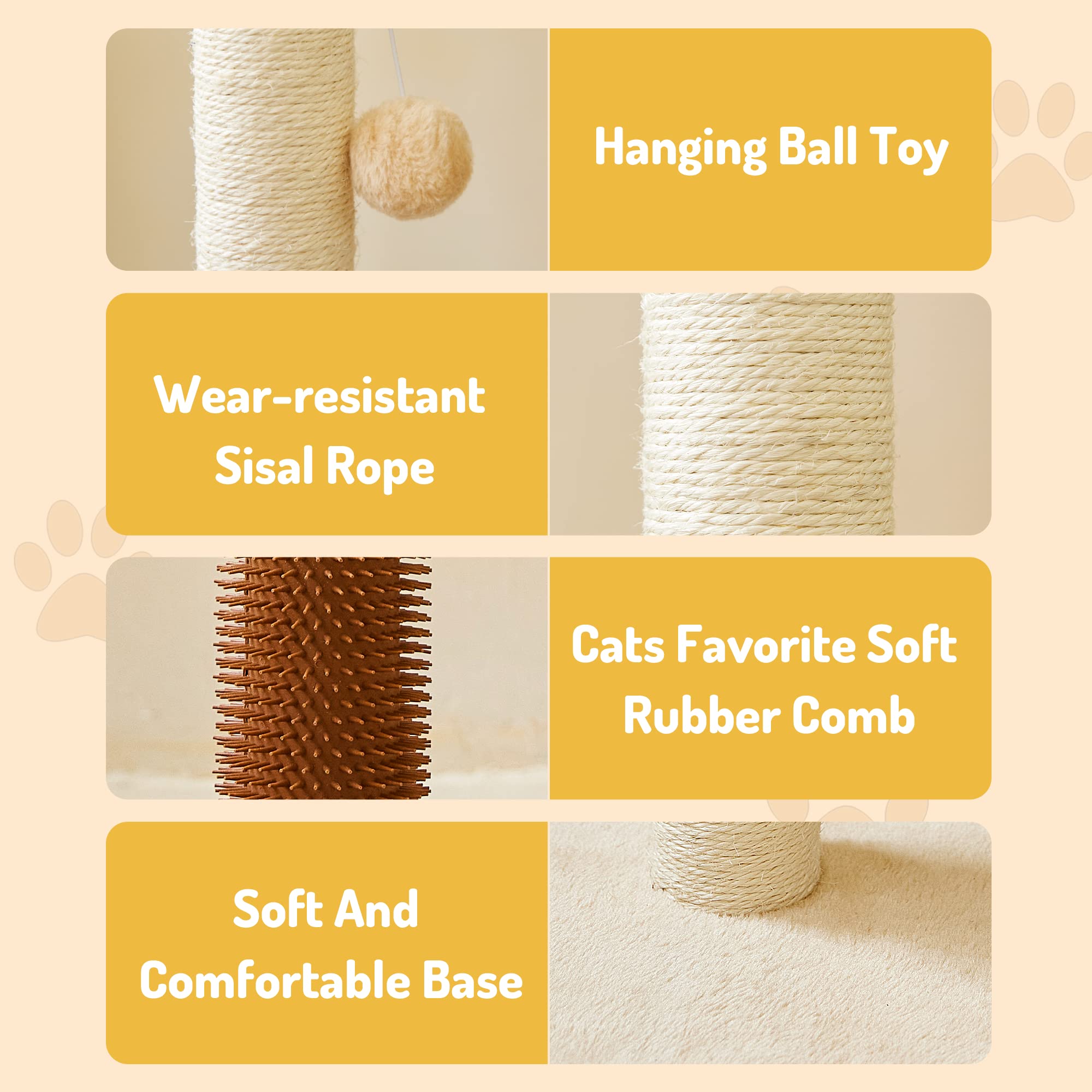 Bola colgante suave MeowHomm para juego interactivo.