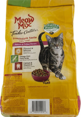 Meow Mix Centro Tierno con Vitalidad Burst, textura suave ideal para masticar.