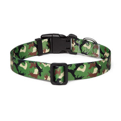Mercano collar diseño camuflaje verde para uso diario, ligero y cómodo