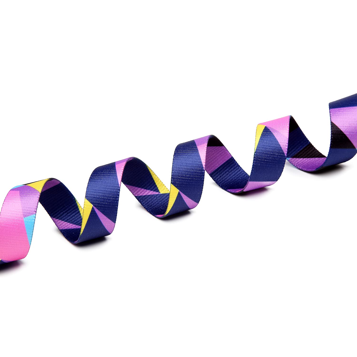 Mercano collar con patrón atardecer rosa, suave al tacto y de secado rápido