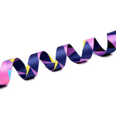 Mercano collar con patrón atardecer rosa, suave al tacto y de secado rápido