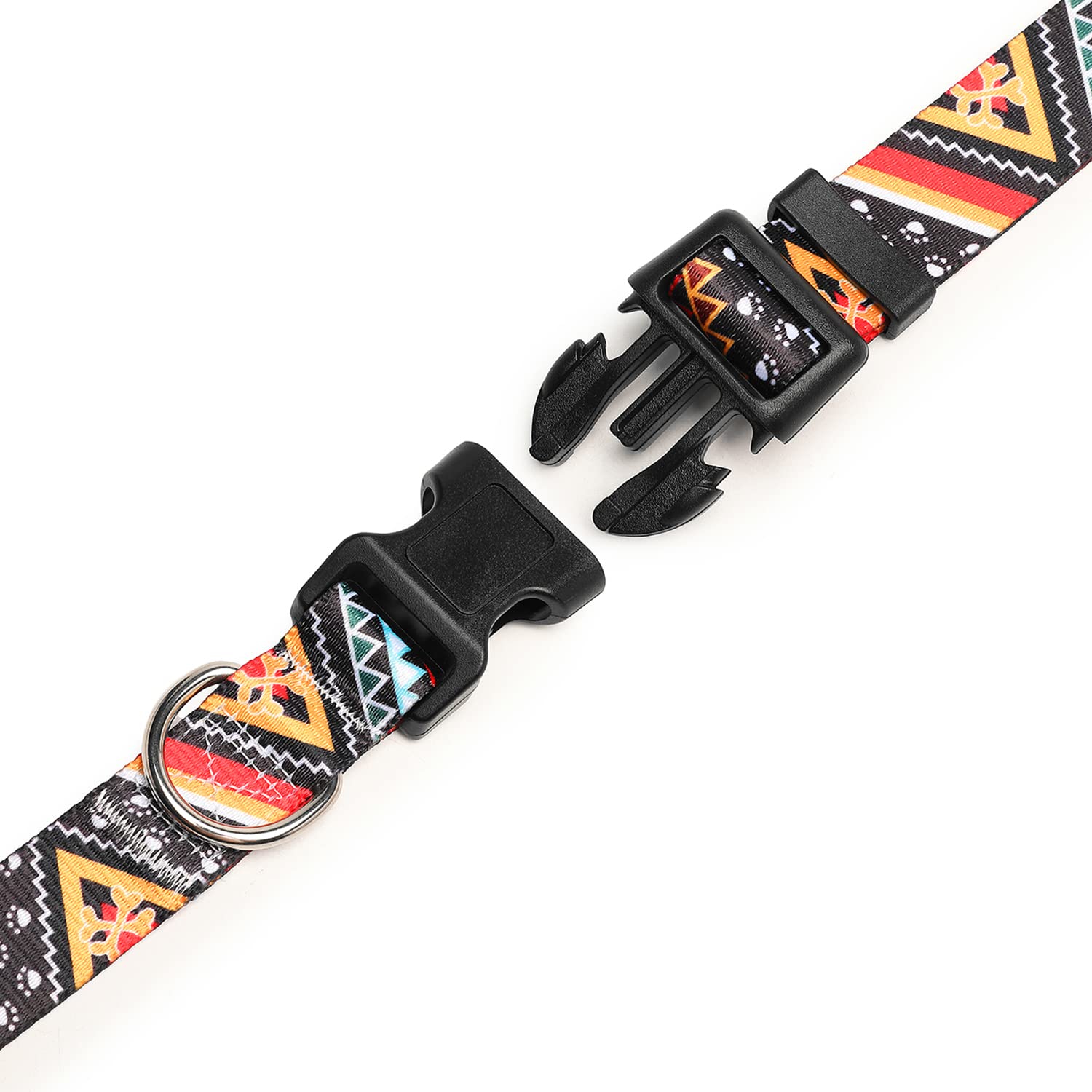 Guía de tallas de collar Mercano para el cuello del perro.