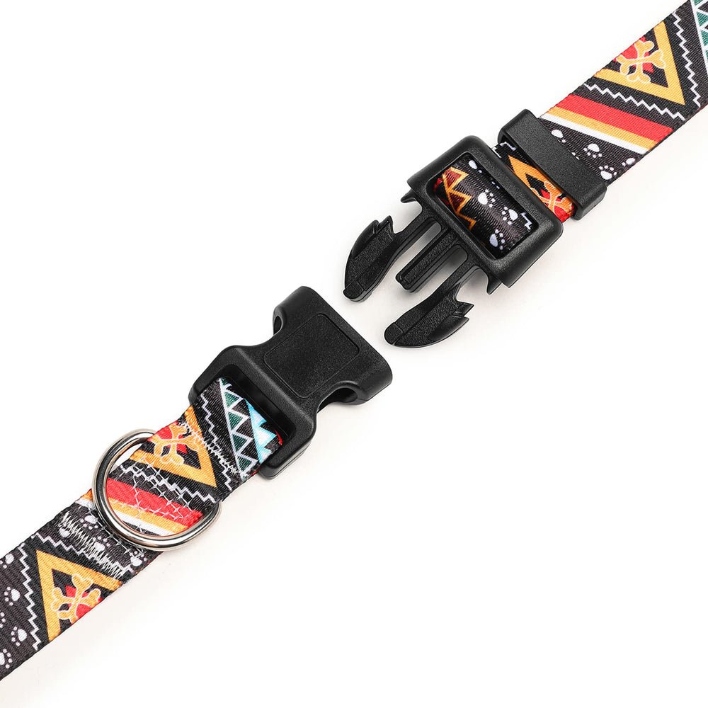 Guía de tallas de collar Mercano para el cuello del perro.