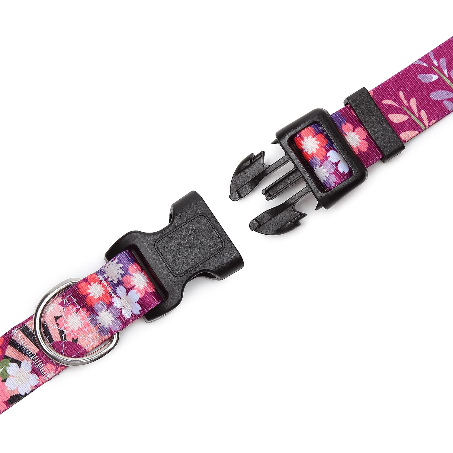 Mercano collar ajustable con tallas para perros pequeños a grandes, cómodo.