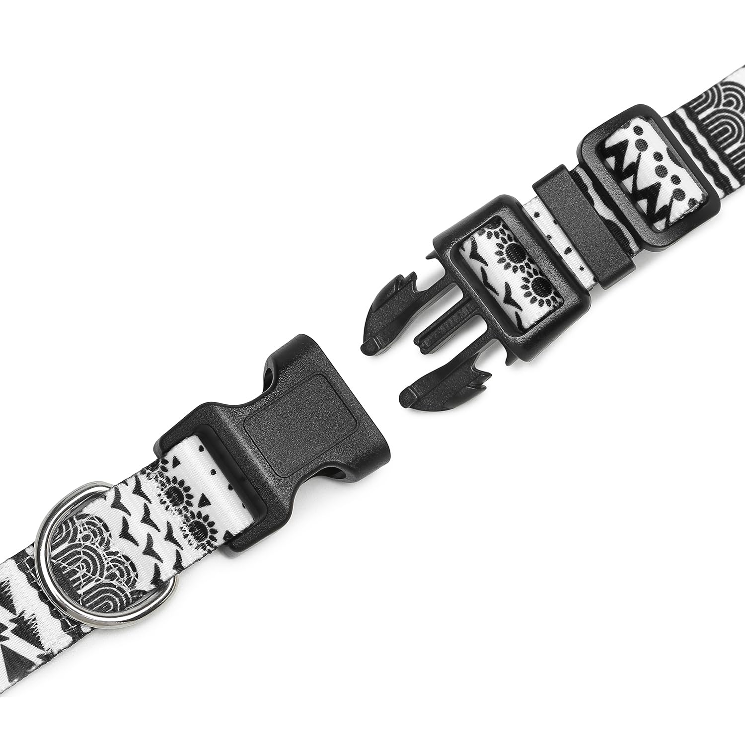 Diseño en negro y blanco Mercano aporta estilo cómodo para paseos.