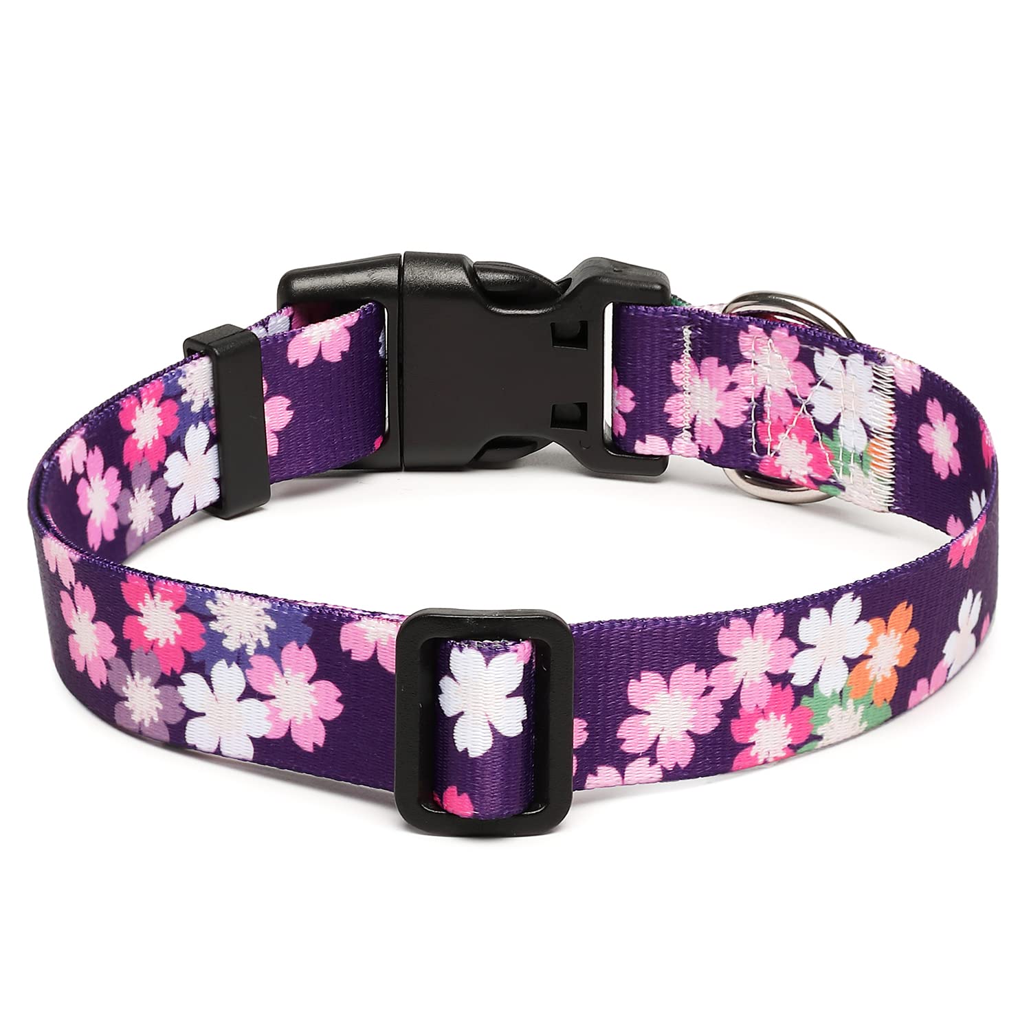 Mercano collar para perro, material sintético suave y ligero para uso diario.