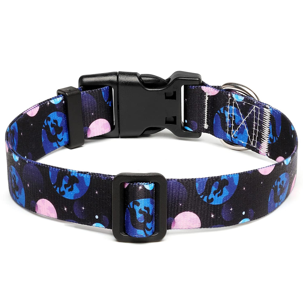 Mercano nilon suave y duradero, collar ideal para perros activos.