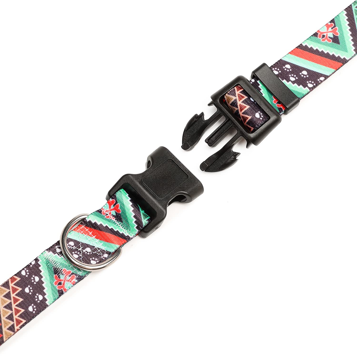 Guía de tallas Mercano, collar ajustable para distintos tamaños.