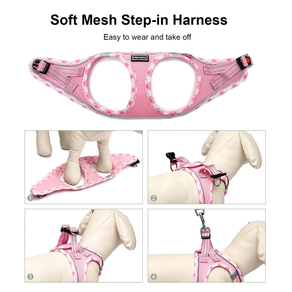 Mercano detalle mango acolchado rosa para agarre cómodo.