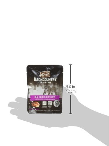 Merrick Backcountry: sobre alto-proteina, ayuda a mantener la masa muscular felina.
