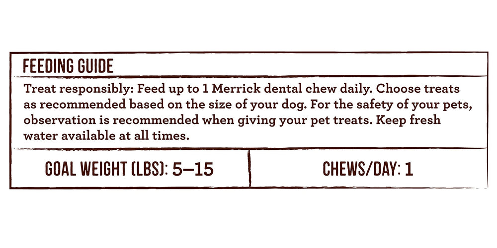 Merrick Fresh Kisses: 14 ingredientes naturales para una opción saludable.