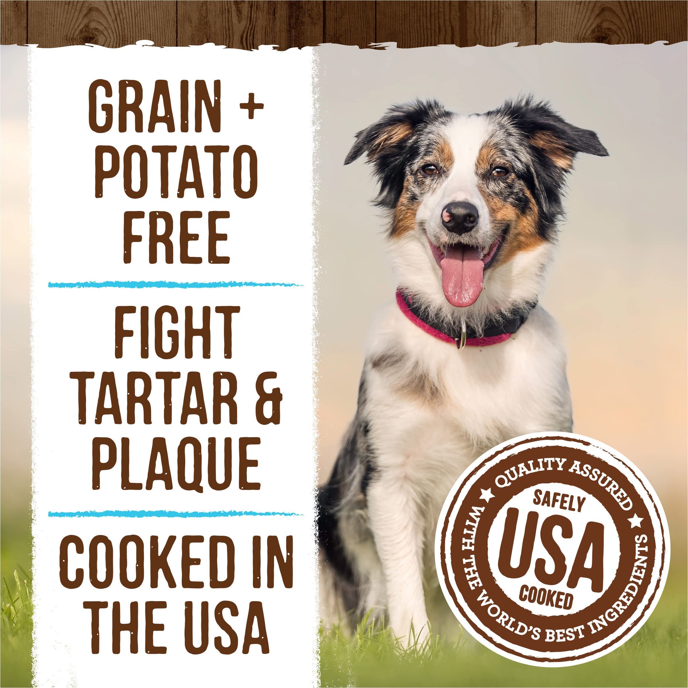 Merrick Fresh Kisses cocinado en Estados Unidos para control de calidad