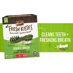 Merrick Fresh Kisses: doble cepillo dental para limpieza de dientes