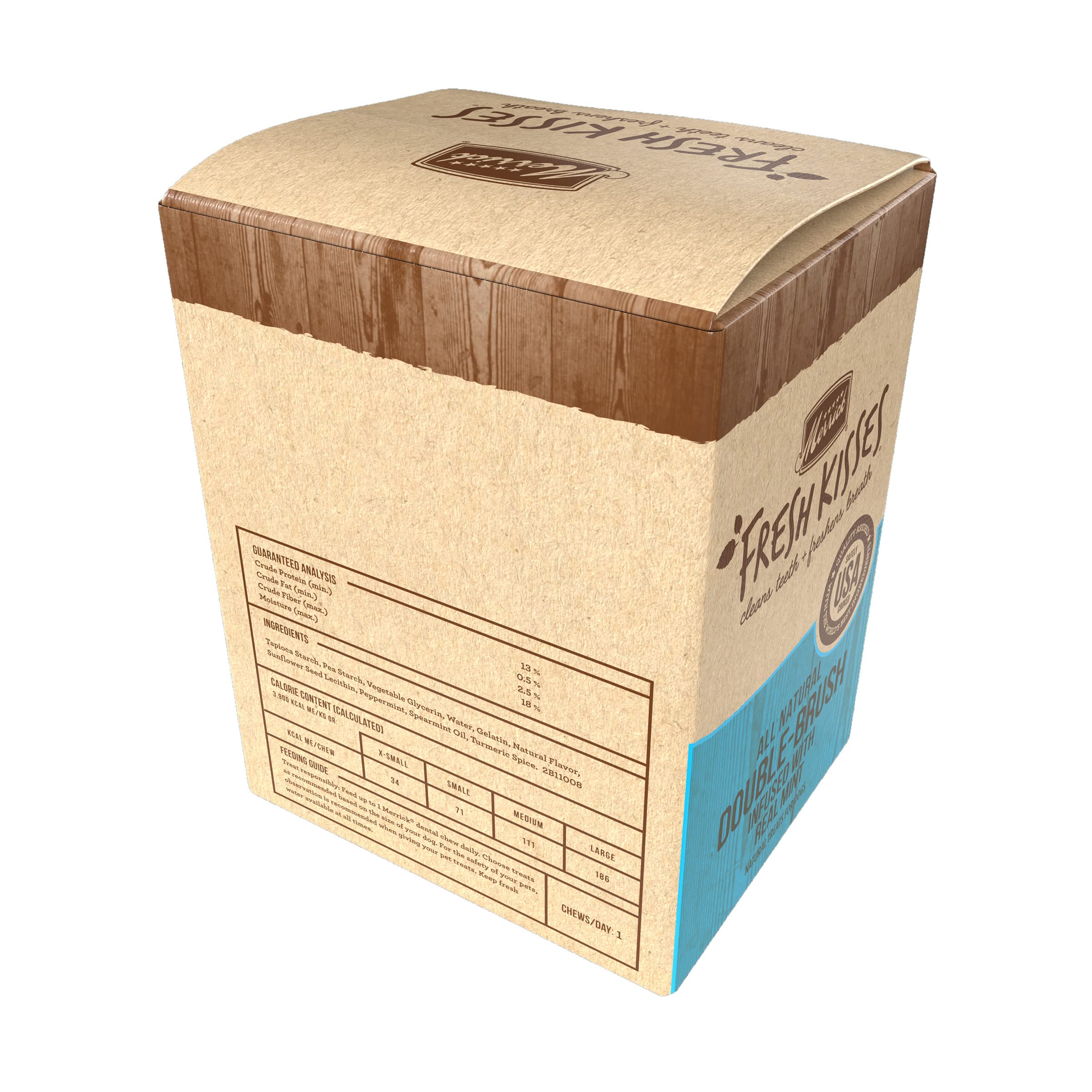 Merrick Fresh Kisses paquete de 30 piezas para uso diario