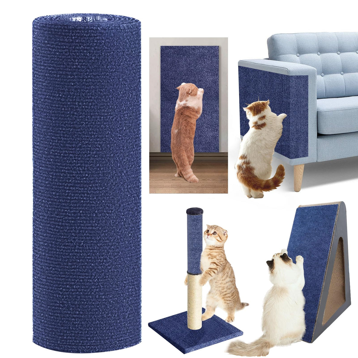 MESIXI protector-muebles-rascado-gato-sofa: protege el sofá de rasguños.