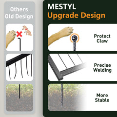 Jaula mestyl para perros, ideal para uso exterior e interior, espacio adaptable.