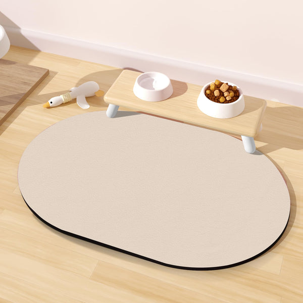 METEOROCK Almohadilla de alimentación para perros absorbente mantiene la zona de comida limpia y seca.