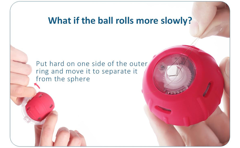 Metiya bola interactiva para gatos activación por movimiento para más juego