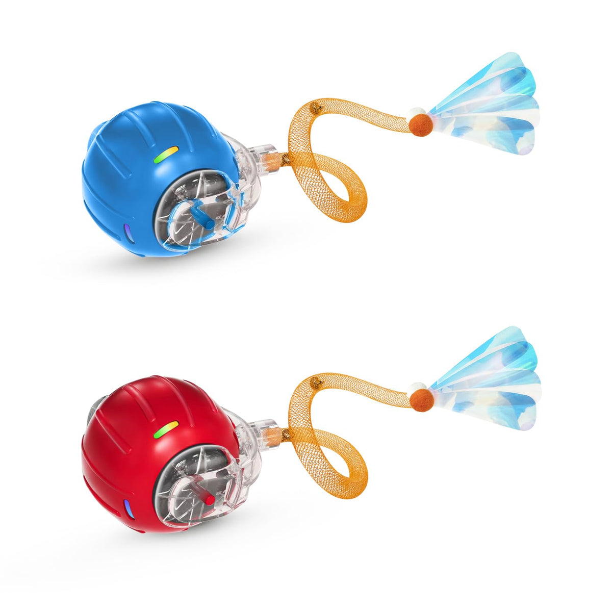Metiya bola interactiva para gatos con cola elástica ideal para estimular el juego