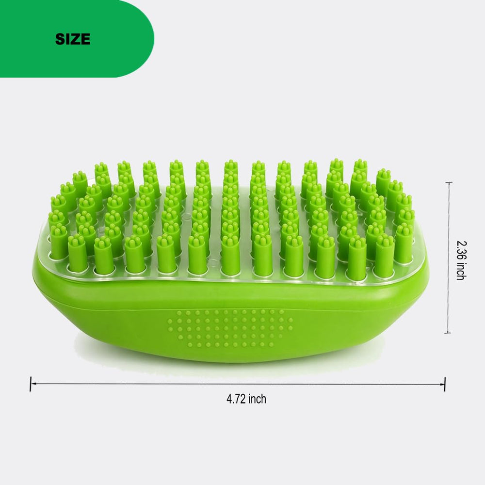 Metopets puntas cuatro dientes favorecen circulación y limpieza del pelaje.